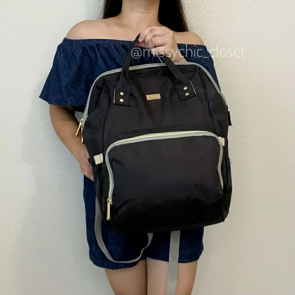 Maydolly Baby Girl or Boy Waterproof Travel Diaper Backpack Bag